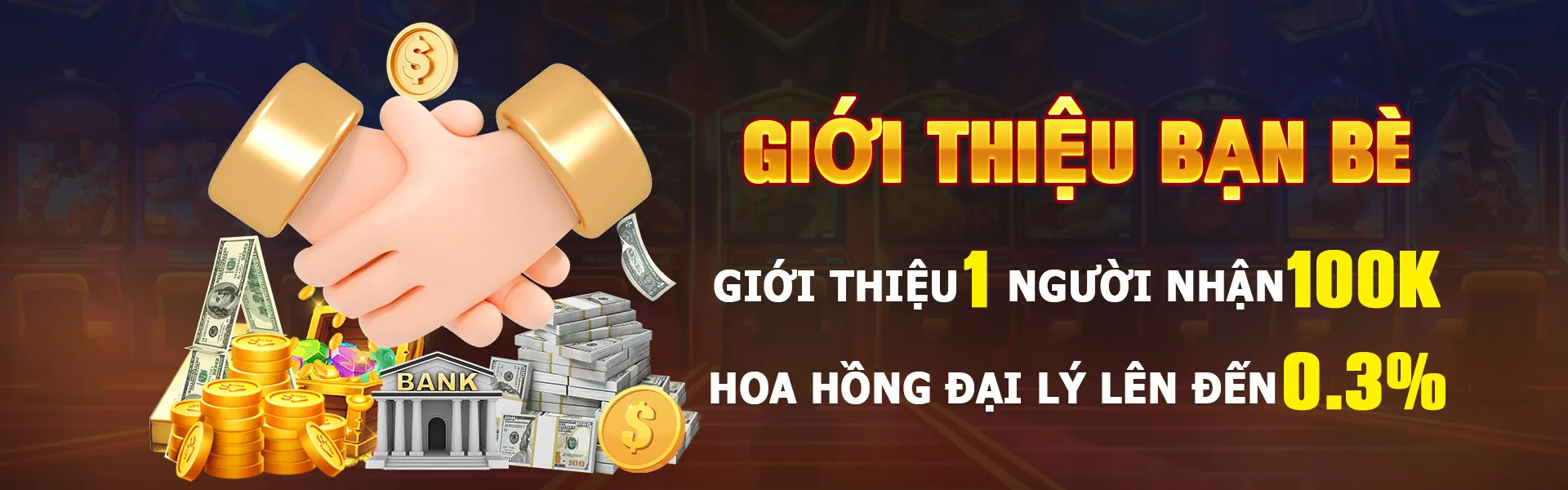 Banner khuyến mãi hoàn trả hàng ngày S66 Link Vào